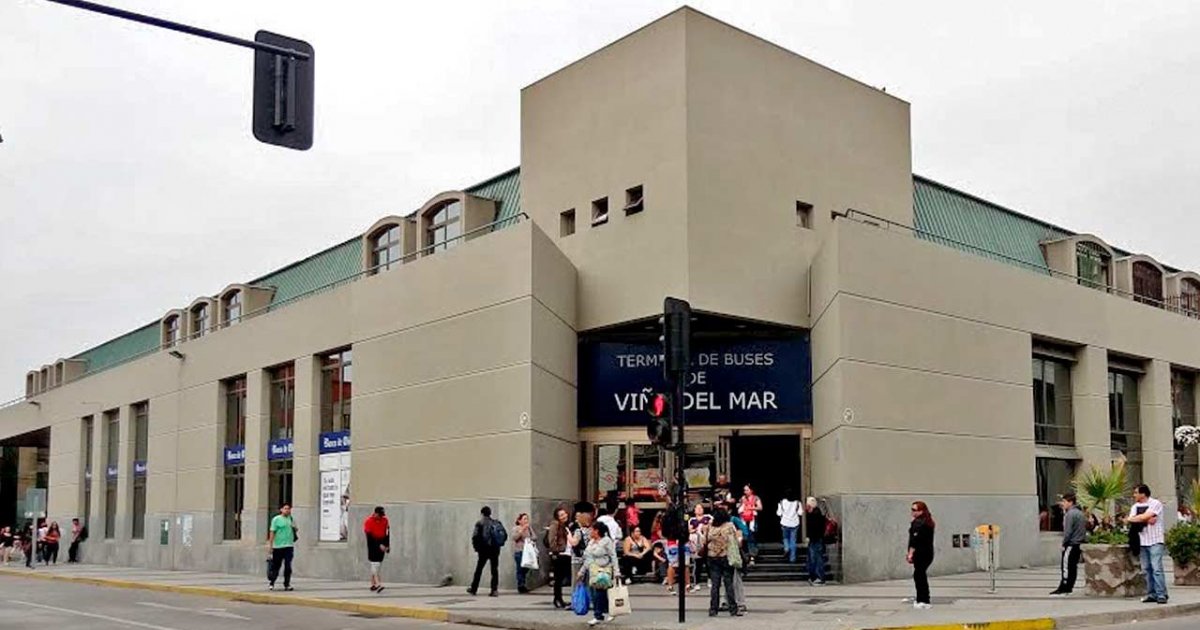 Terminal de buses de Viña del Mar cerrará durante dos meses por
