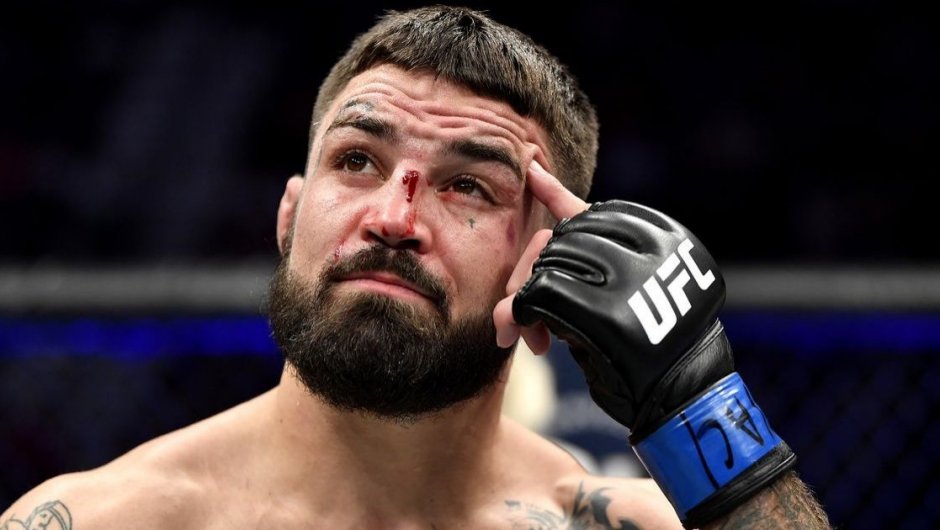 Mike Perry, luchador de la UFC. 